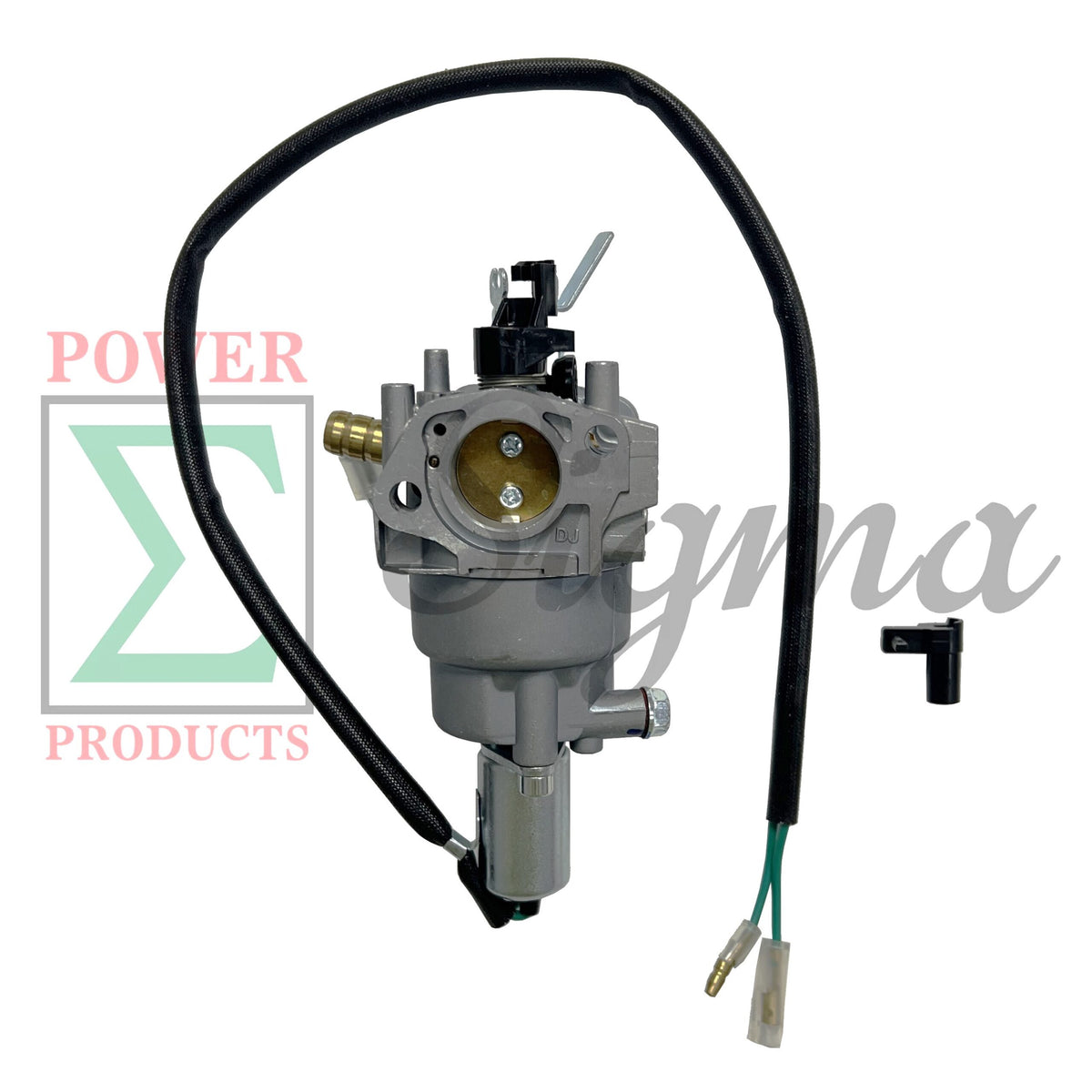 Auto-choke Carburetor with Solenoid for Electric Start Replaces Westinghouse WGen5300DF WGen5300DFc 274cc Dual Fuel Generator image 8