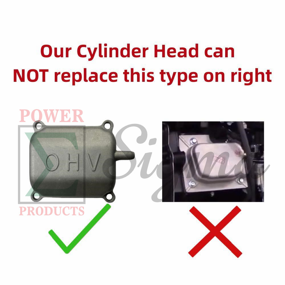 Cylinder Head Cover with Gasket Bolts and Breather Tube for Predator 3500-Watt SUPER QUIET Inverter Generator image 1