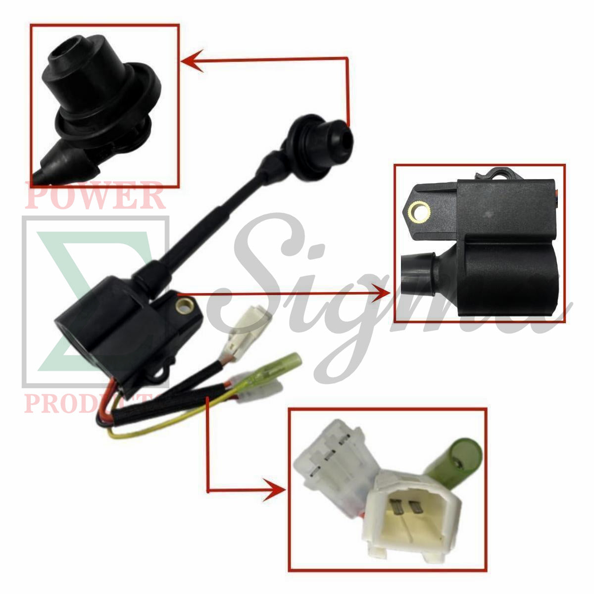 Ignition Coil Module 30700-Z800211R for EF ECOFLOW 1800 Watts Dual Fuel Smart Generator image 1