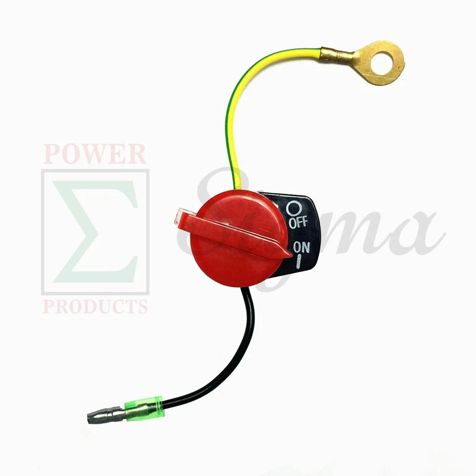 Engine On/Off Stop Kill Switch for Gas Pressure Washer – Fits Westinghouse WPX2700, WPX3000, WPX3200, WPX3400, WPX3600 WPX3800 WPX4400 Fits RYOBI 2900PSI 2.5GPM and 3300PSI 2.4GPM image 0