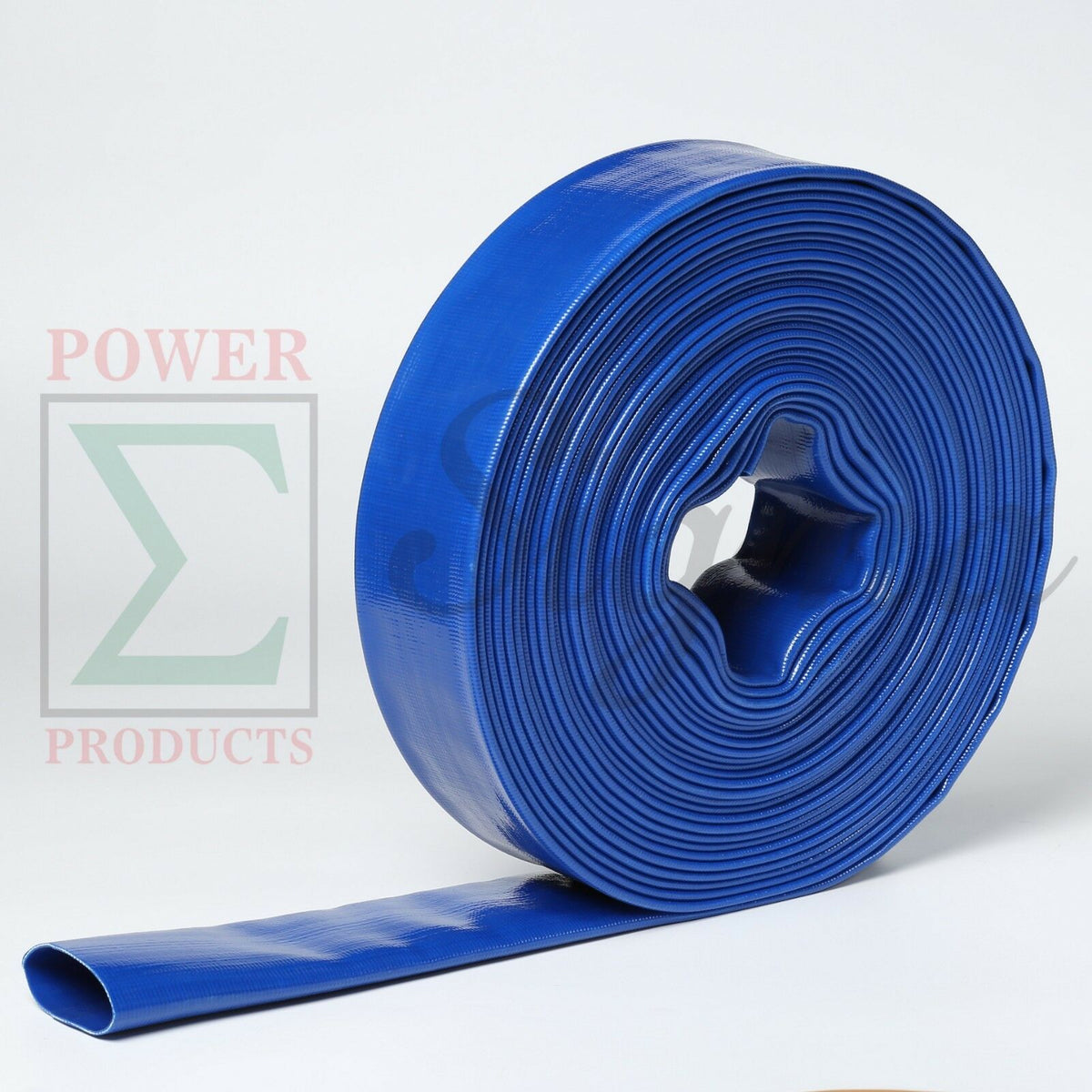 4" Inch X 50' Feet Garden PVC Lay Flat Discharge Water Pump Hose image 0