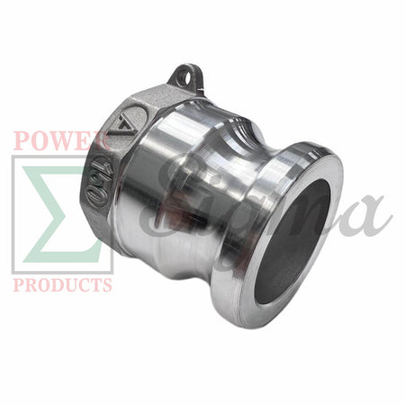 Sigma Aluminum Type A Cam and Groove Couplings / 1-1/2 1.5” Inch Quick Connect & Disconnect Fittings / Hose Camlock Fittings—1-1/2" Male Camlock Adapter x 1-1/2" Female NPT Thread image 5