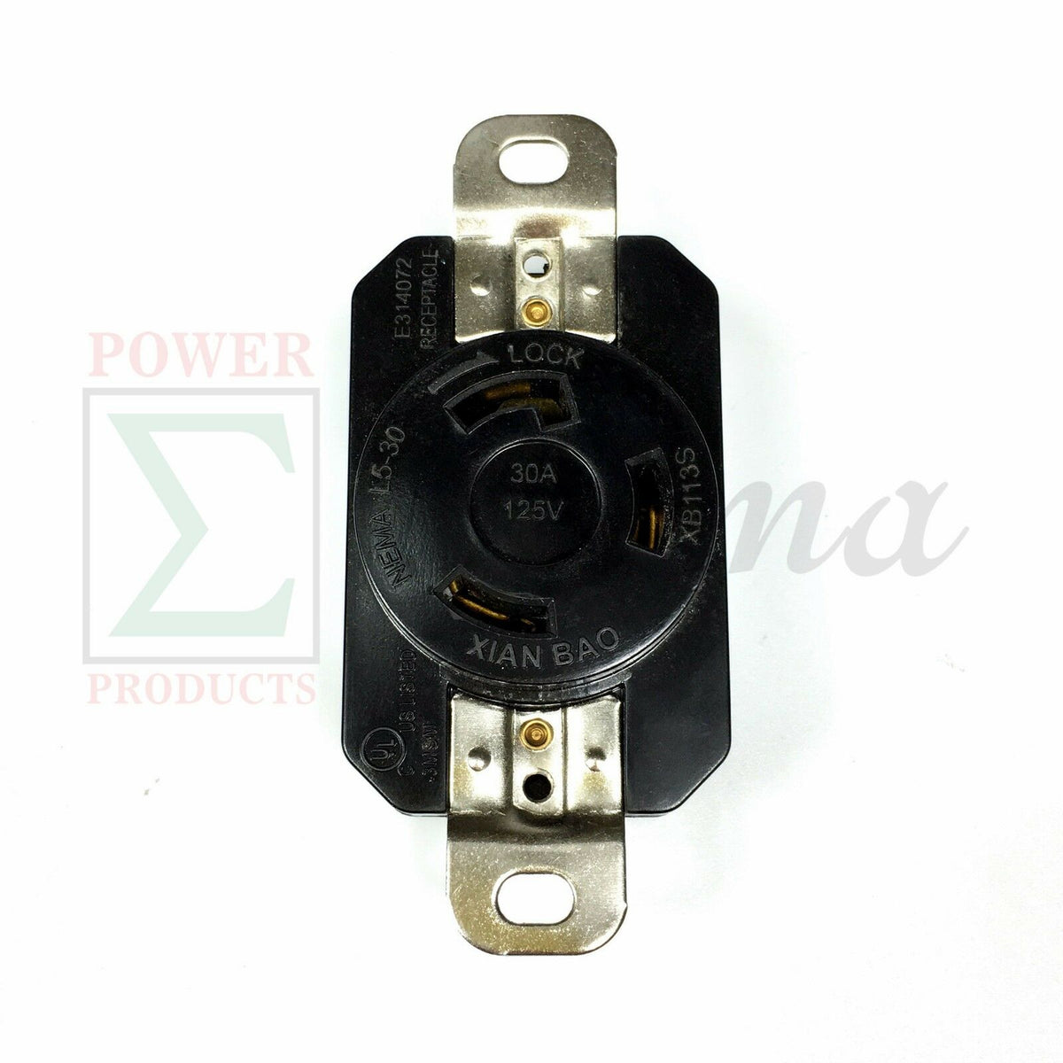 NEMA L5-30R 30A 125V Twist Lock L5-30 Female Wall Receptacle Scoket UL Listed image 5