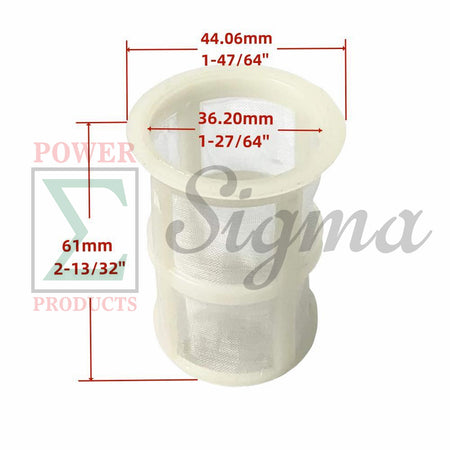 DuroPower Diesel Generator DP4000 DP6220DEW DP6500 DP7500 Fuel Strainer Filter image 0