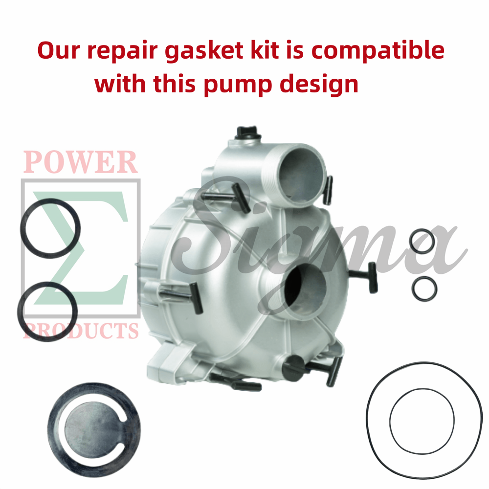 7PCS Pump Gasket O-Ring Repair Kit for PREDATOR 3” in. 212cc 63406 56162 for Champion 3-in. 196cc Semi-Trash Water Pump 66525 for Red Lion 3 IN. 6RLAG-3LTT 208cc for BILT HARD 3”-inch Full Trash Pump image 1