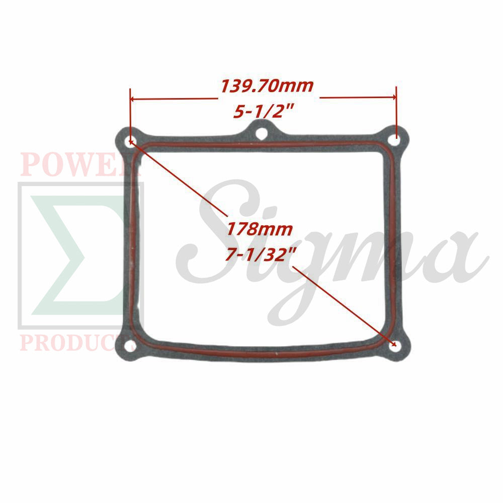 7PCS Engine Gasket Set Replacement for DuroMax XP15000HX / XP15000HXT 15000-Watt 670cc Generator – Includes Cylinder Head, Carburetor, Crankcase Cover, Breather Cover & Exhaust Muffler Gaskets image 4