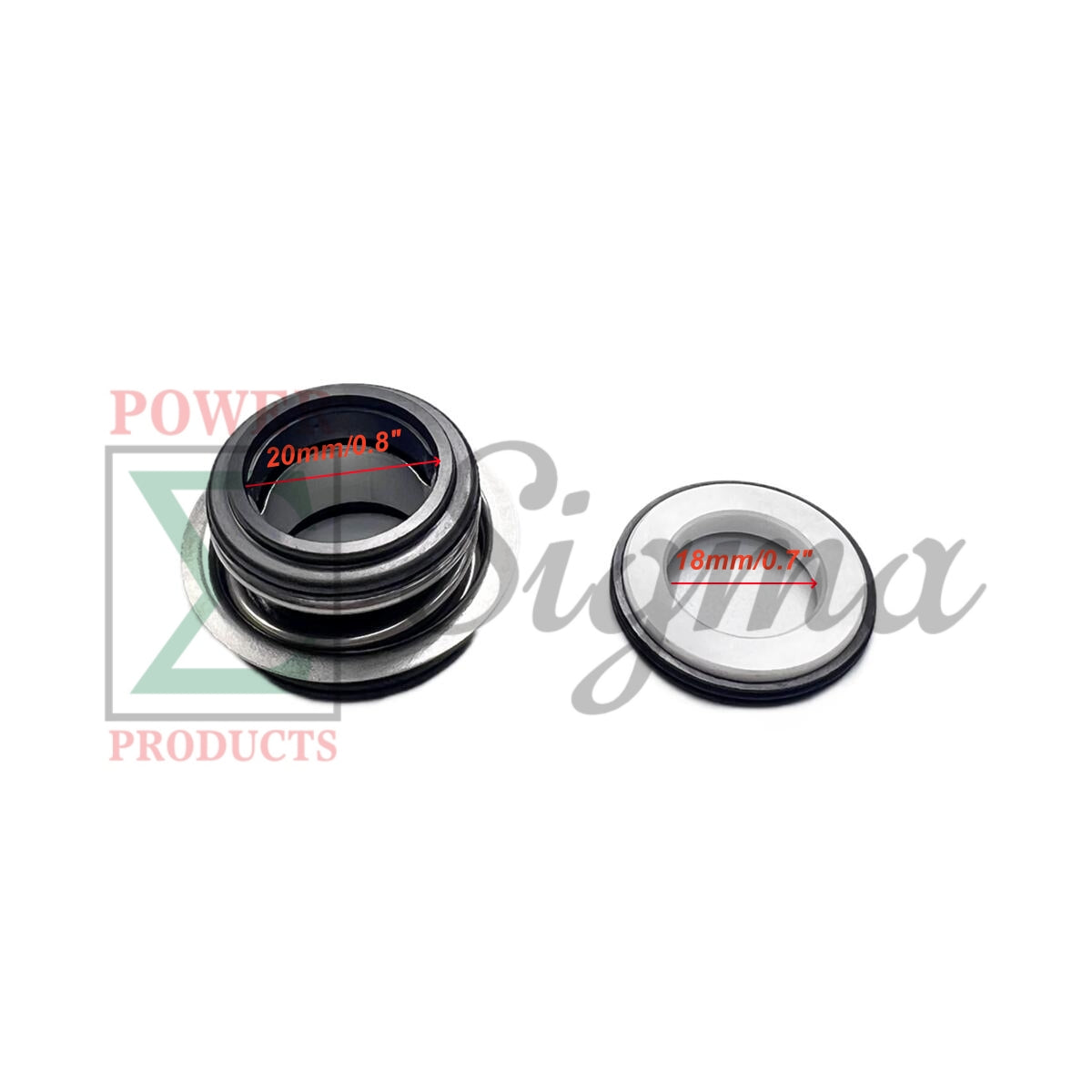 Mechanical Seal for Harbor Freight Predator 1" in. 79cc Gas Engine Clear Water Pump 63404 56161 image 1