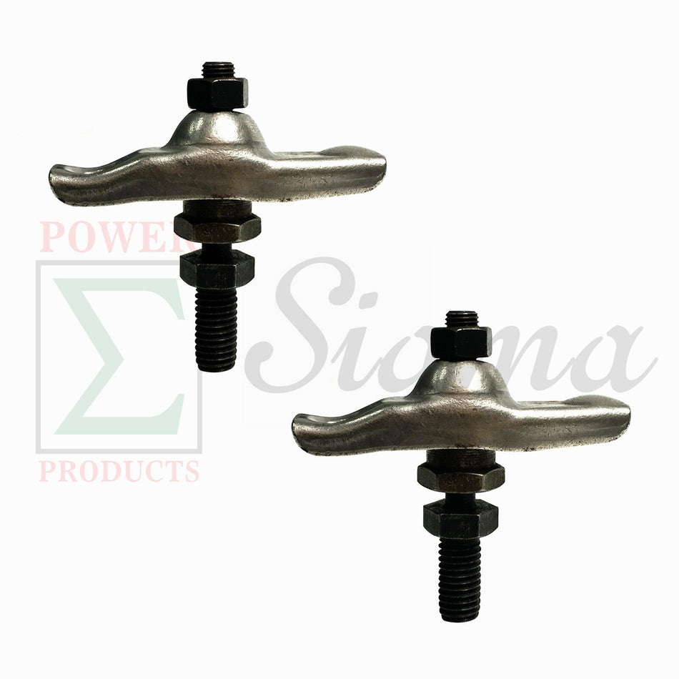 2X Rocker Arm Stud Nut Tappet For Honda 5.5HP 6.5HP GX160 GX200 Gas Engine image 0