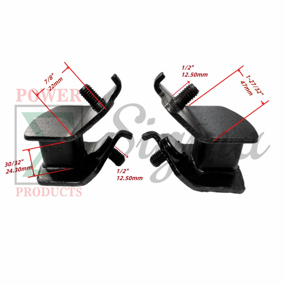 Frame Shock Absorbing Seat and Anti-Vibration Mounts with Bolts- Replacement for Predator 4550-Watt Surge 3650W Running (SKU# 59192, 59189, 59303) image 2