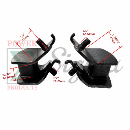 Frame Shock Absorbing Seat and Anti-Vibration Mounts with Bolts- Replacement for Predator 4550-Watt Surge 3650W Running (SKU# 59192, 59189, 59303) image 2