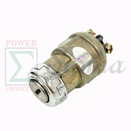 3 Wire Ignition Switch 12V 3-Position Off/On/Start Replacement 50cc-250cc Go Kart, ATV, UTV, Dune Buggy, Mower, Tractor, Forklift, Motorcycle, Golf Cart, Agricultural Vehicle, and Scooter with 2 Keys image 2