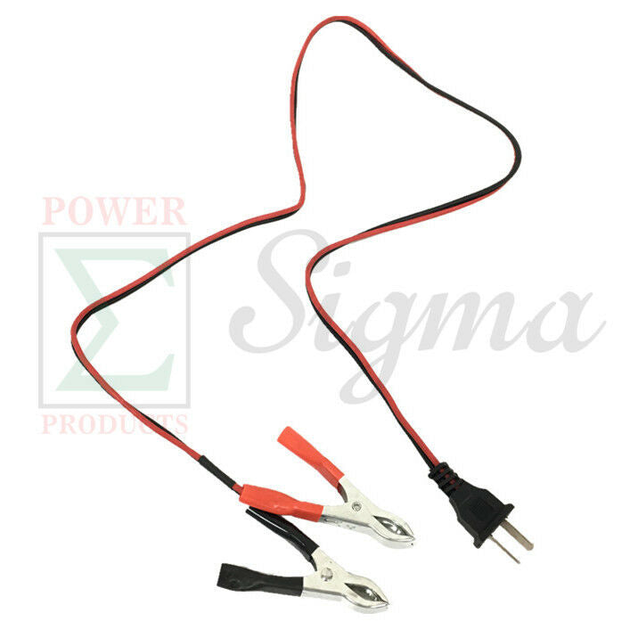 12V DC Battery Charging Cable For Predator 1400W 2000W 3500W Inverter Generator 5000 Watt Dual-Fuel Inverter Generator For Generac GP2500i For Pulsar 1200W 2-Stroke Generator image 0