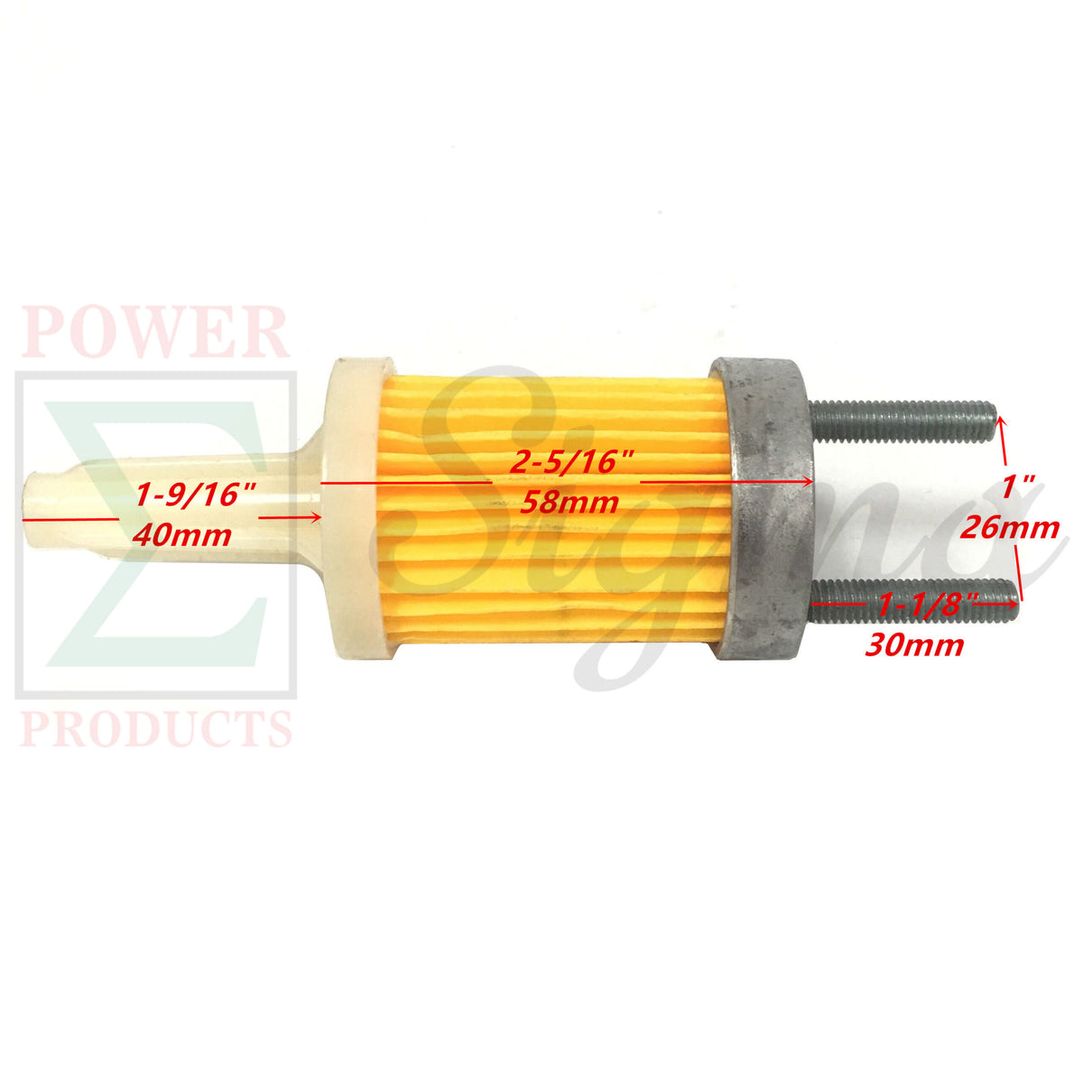 In-Tank 4-7/8" Fuel Filter For ETQ DG6LE DG6LN DG5500 DG7250LE Diesel Generator image 2