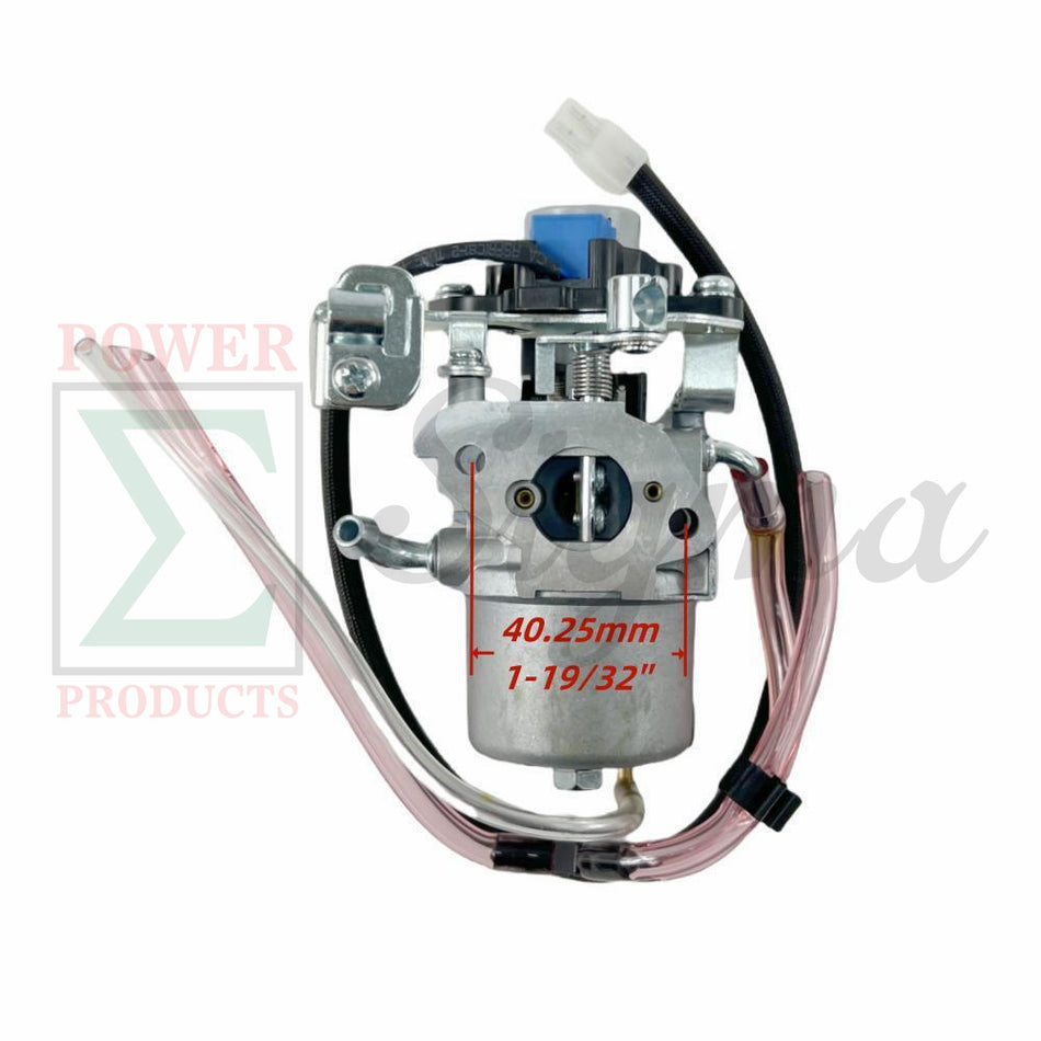 Carburetor Replacement with Stepper Motor, Gaskets & Fuel Line for Westinghouse iGen1500c Inverter Generator, 56cc Engine, 1000W Running / 1500W Peak image 1