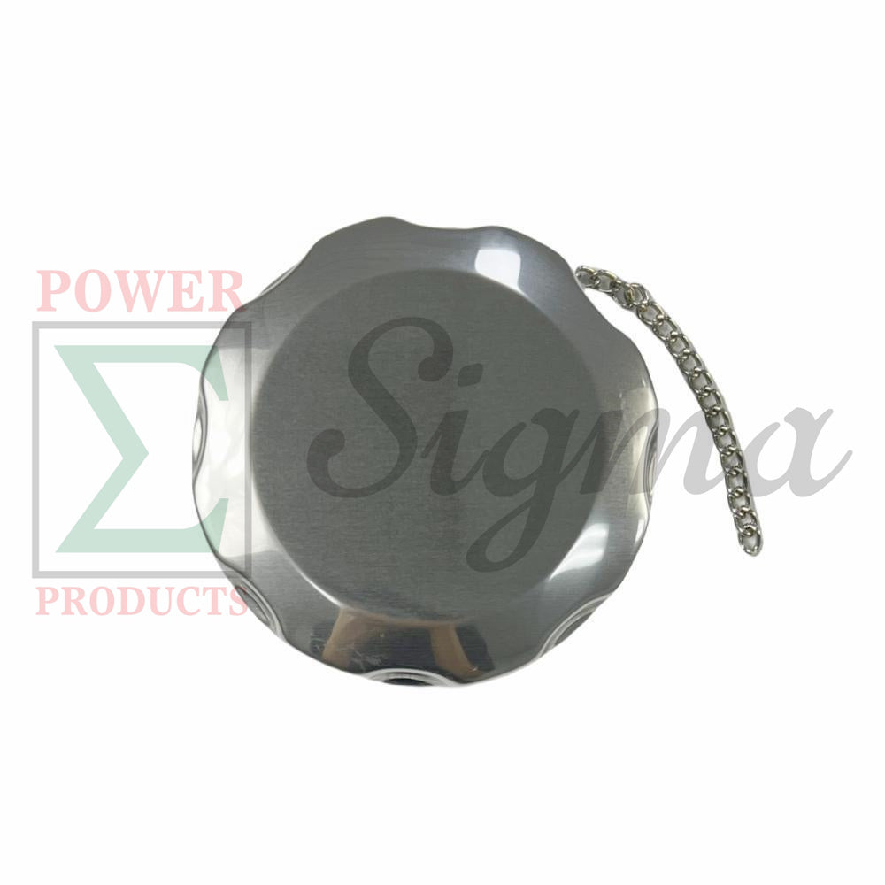 Fuel Tank Cap with Chain Compatible Replacement for PREDATOR SUPER QUIET Inverter Generators 9500W Surge / 7600W Running (SKU# 71365 59188) image 2