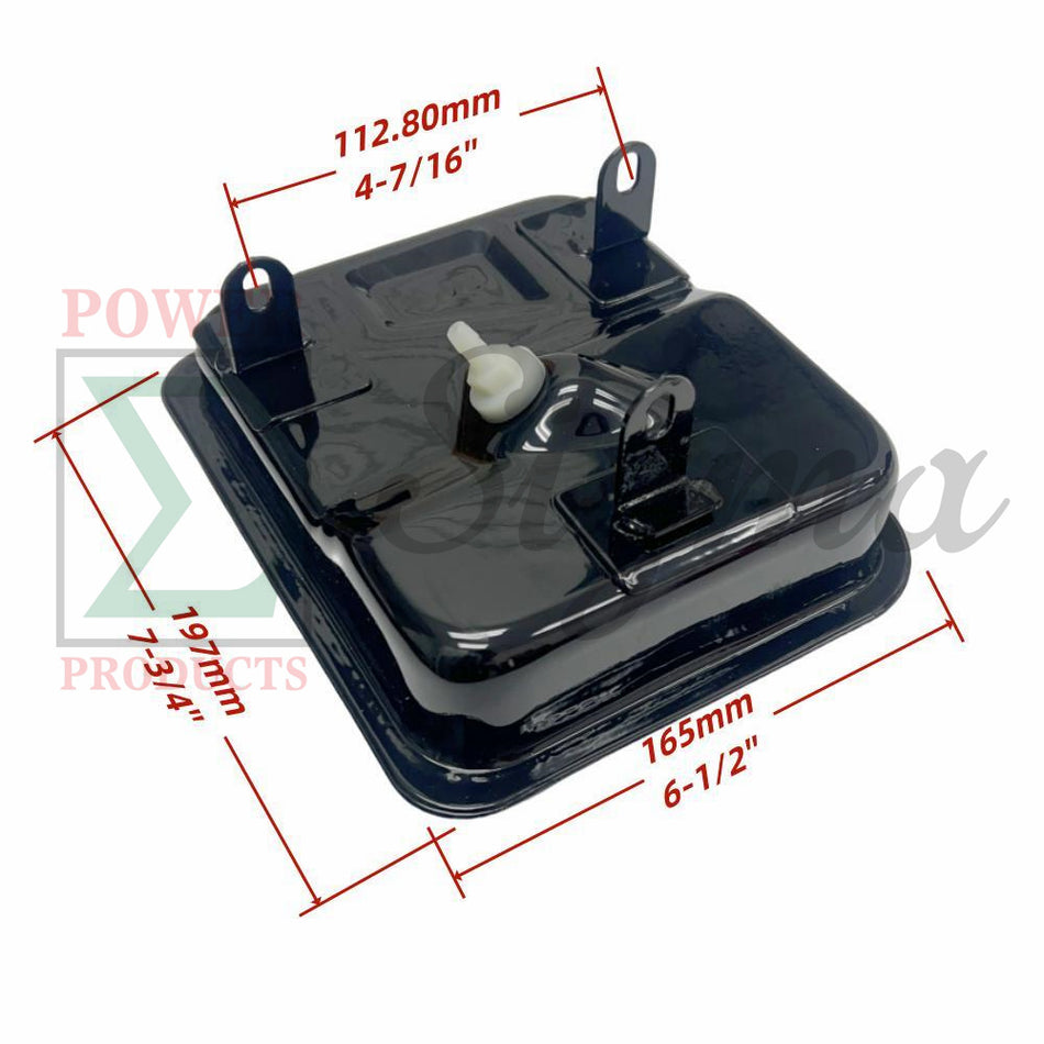Fuel Tank for Predator for Greyhound 79CC and 99CC 3HP Gas Engines – Fits Predator fits Pacific HydroStar Water Pump 1" in.  for Southland for Powermate 9" in. Lawn Edgers SWLE-0799-F2N / PWLE0799F2N image 1