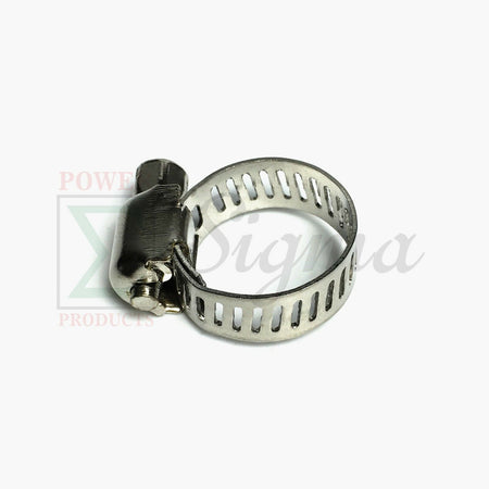 50PCS 1/2"-3/4" Adjustable Stainless Steel Drive Hose Clamps Fuel Line Worm Clip image 4
