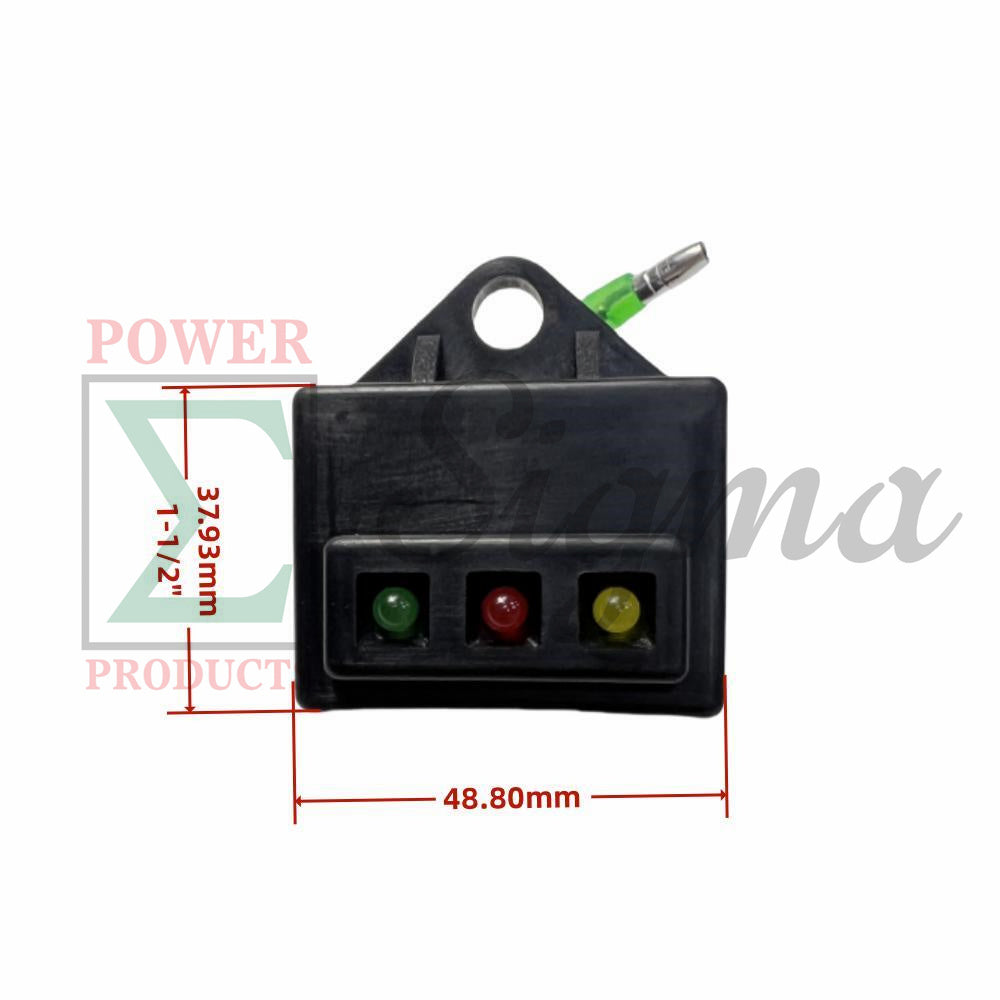 Low Oil/Output/Overload Light Indicator Module for Sigma 2400 Peak Watts / 1800 Running Watts Inverter Generator with CO Sensor SG2400iSCO image 1