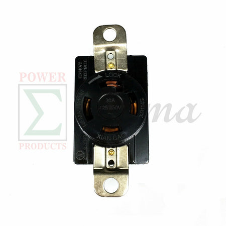 NEMA L14-30R 30A 125V/250V Twist Locking Electrical Plug Female Wall Receptacle image 1