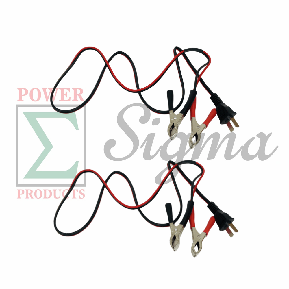 2PCS 12V DC T-Plug 15AWG 4.16ft Battery Charging Cable 8-15A for Honda Generator EU1000i EU2200i (excluding the latest Bluetooth model) EU3000i EM500 EM600 Replaces 32650-892-010AH 32660-894-BCX12H image 0