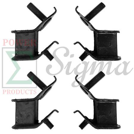 Small 4 PCS Anti Vibration Generator Rubber Motor Mounts For Honda 68325-ZC2-000 image 0