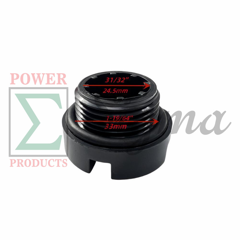 2PCS Water Drain Plug and O-ring Seal for NorthStar 2" IN. 8120 GPH 163cc and 3" IN. 10550GPH 270cc High Pressure Water Pump for DuroMax XP702HP 208cc 7-HP 2-Inch 70-GPM High Pressure Water Pump image 2