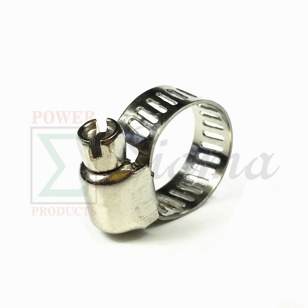 50PCS 1/2"-3/4" Adjustable Stainless Steel Drive Hose Clamps Fuel Line Worm Clip image 7