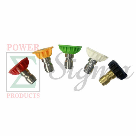 5PCS Spray Nozzle Tips For A-iPower 2700 2800 PSI 2.3 2.4 GPM Pressure Washer For All Power 2400 3200 PSI 2.5 2.6 GPM Pressure Washer… image 0