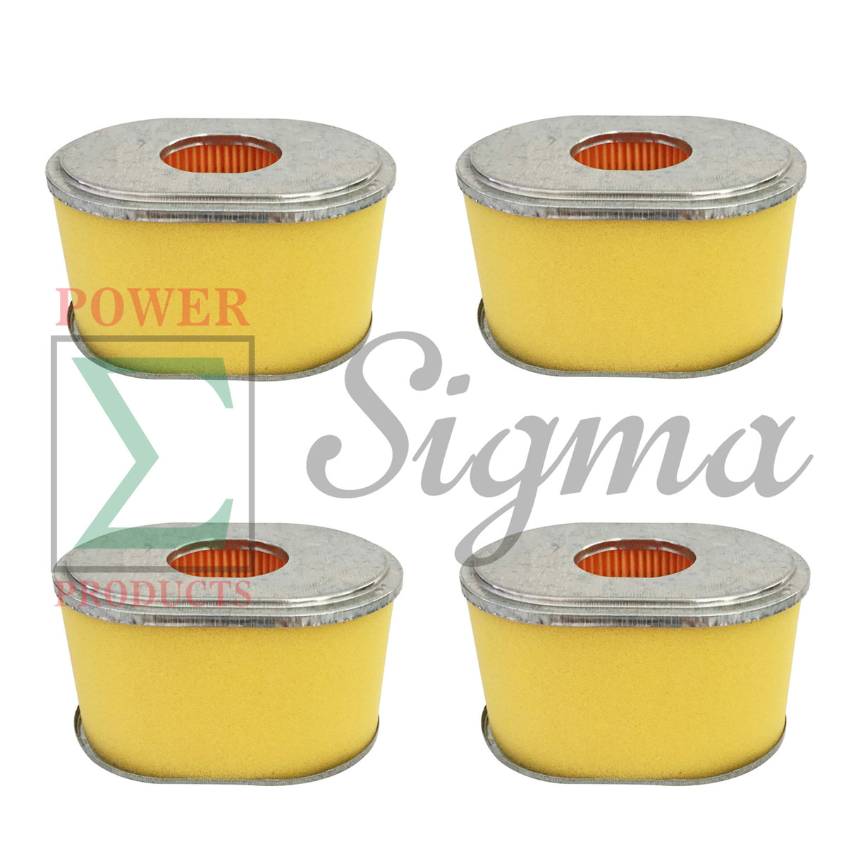 4 PCS Air Filter Cleaner Elements For Honda 5.5HP 6.5HP GX160 GX200 Gas Engine image 0