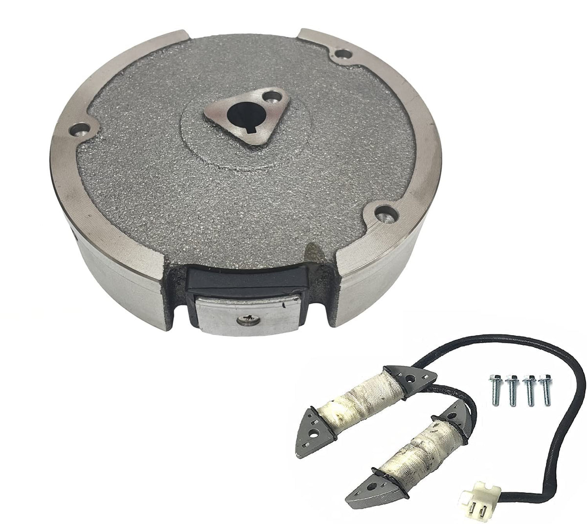 Flywheel & Charging Coil For Predator Headlight 212CC 6.5HP Engine by Loncin 170 image 0
