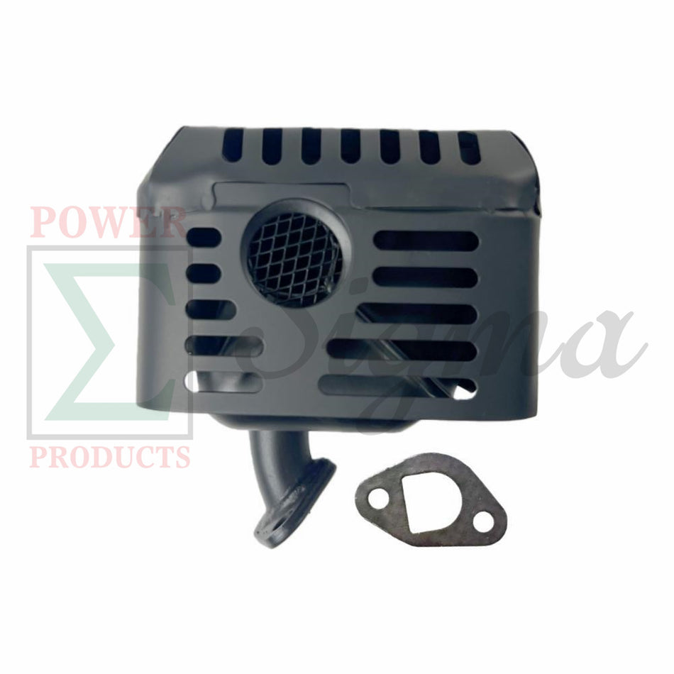Exhaust Muffler with Heat Shield for Westinghouse Pressure Washer with 212cc Engine Compatible with WPX2700 WPX3000 WPX3200 WPX3400 image 0