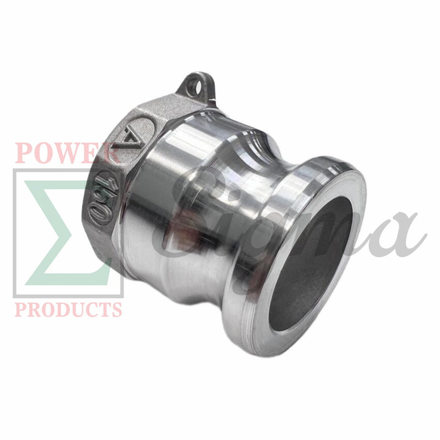 Sigma Aluminum Type A Cam and Groove Couplings / 1-1/2 1.5” Inch Quick Connect & Disconnect Fittings / Hose Camlock Fittings—1-1/2" Male Camlock Adapter x 1-1/2" Female NPT Thread image 3