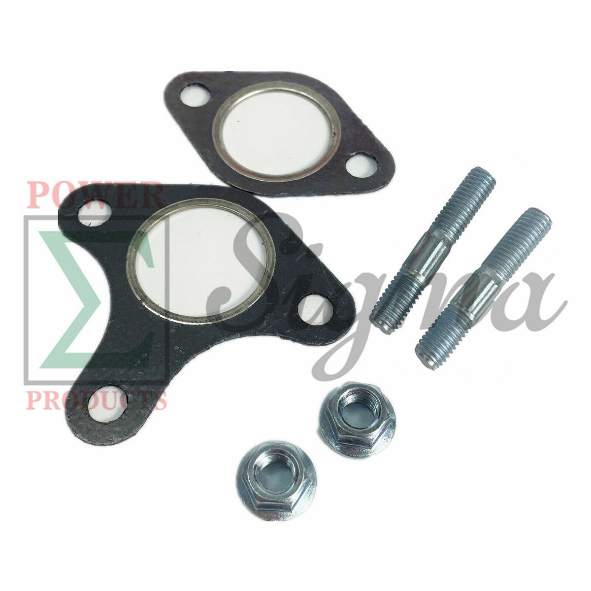 Muffler Manifold Gasket Bolt For Honda GX240 8HP GX270 9HP GX340 11HP GX390 13HP Gas Engine For Predator 13HP 420cc 60340 60349 69736 Engine For DuroMax 16HP 18HP Electric Start image 2