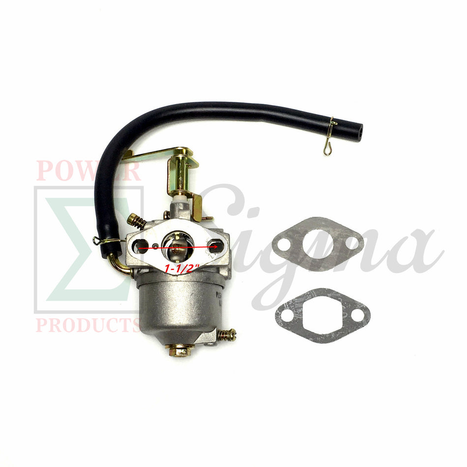 Carburetor For Powermate 3.5 FT-LBS Gas Edger For Coleman 98cc 3HP CT100U Mini Bike Go Kart For Predator 79cc 99cc Engine For Buffalo Sportsman 2000 Watts For Champion 80cc 1200/1500W Generator image 1