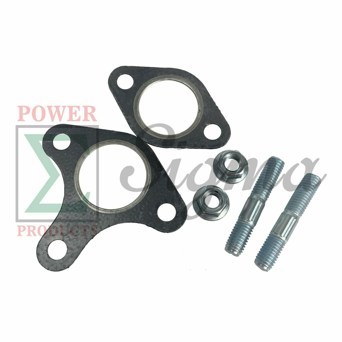 Muffler Manifold Gasket Bolt For Honda GX240 8HP GX270 9HP GX340 11HP GX390 13HP Gas Engine For Predator 13HP 420cc 60340 60349 69736 Engine For DuroMax 16HP 18HP Electric Start image 1