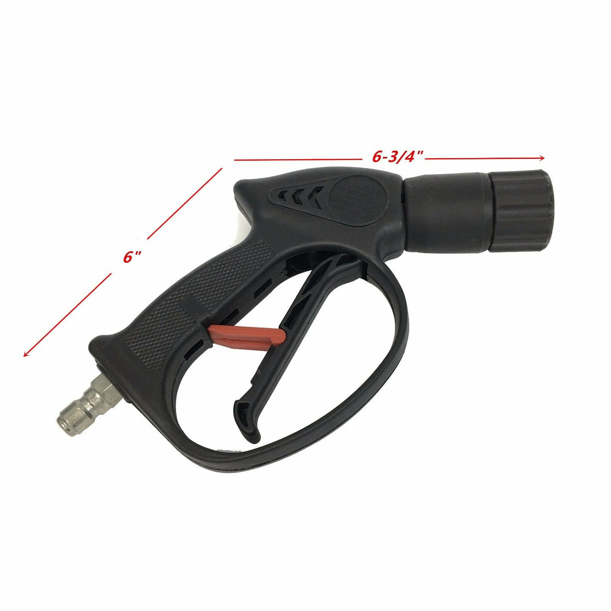 4000PSI Power Pressure Washer Gun 3/8" Plug & 3/8" OD Quick Connector Coupler image 0