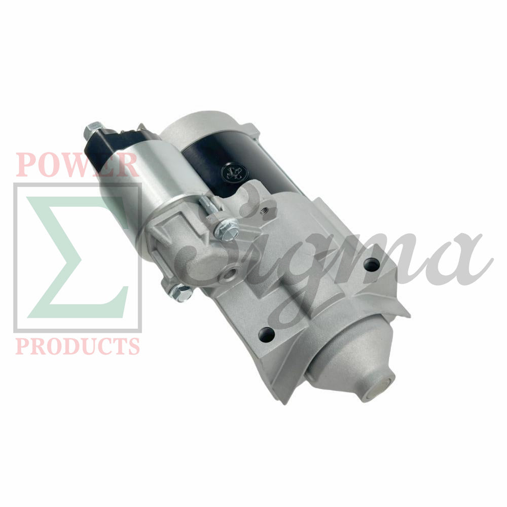 10-Tooth Engine Starter Motor with Solenoid Replacement for DuroMax XP15000HX / XP15000HXT 15000-Watt 670cc Portable Generator image 1