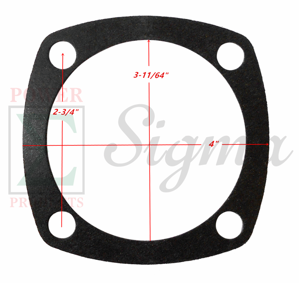 Top Gearbox & 3 PCS Gaskets For Sigma 3 Point Hitch 4' 5' 6' 7' Rotary Tiller image 3