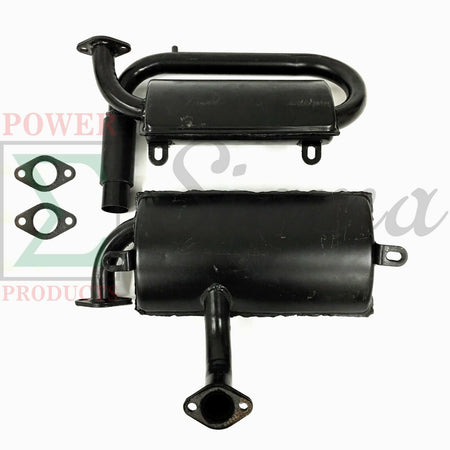 Lower & Upper Muffler For Kipor Kama KDE6500T KDE6500TA3 Diesel Engine Generator image 0