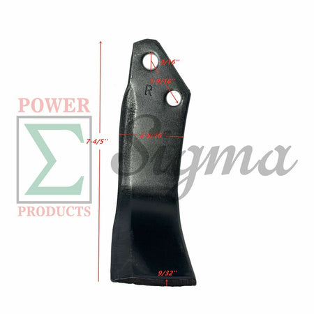 Replace King Kutter TG60/TG-G60 Tiller Tines Blades of 42PCS (21RH 21LH) 505042 image 2