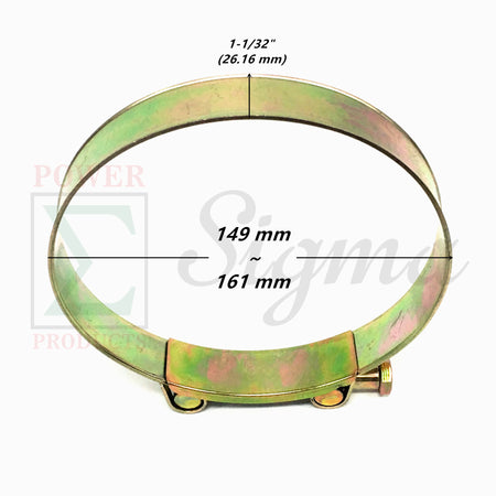Sigma 6" IN X 300' Feet Garden PVC Lay Flat Discharge Water Pump Hose & Camlocks image 6