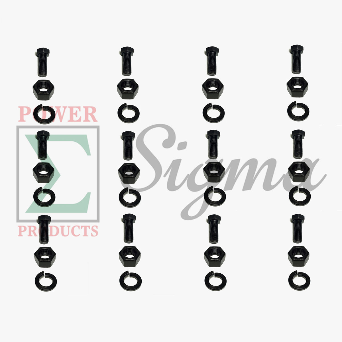 Tine Bolt 12 Sets Replace 505012 King Kutter Rotary Tiller TG-48 TG-60 TG-72 For Rural King Sigma Country Way 48” 60” 72” 84” 4FT 5FT 6FT 7FT For For Agri Supply ASC Rotary Tiller 77709 77710 77711 image 0