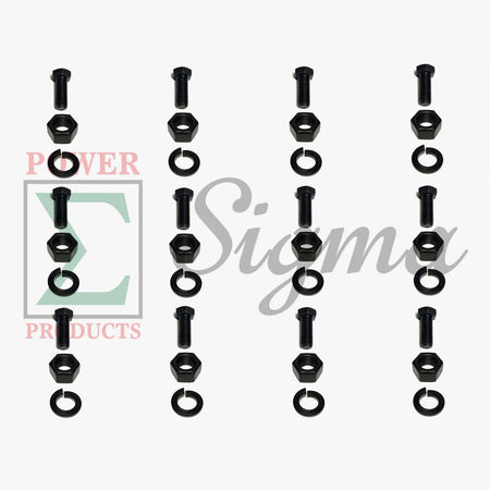 Tine Bolt 12 Sets Replace 505012 King Kutter Rotary Tiller TG-48 TG-60 TG-72 For Rural King Sigma Country Way 48” 60” 72” 84” 4FT 5FT 6FT 7FT For For Agri Supply ASC Rotary Tiller 77709 77710 77711 image 0