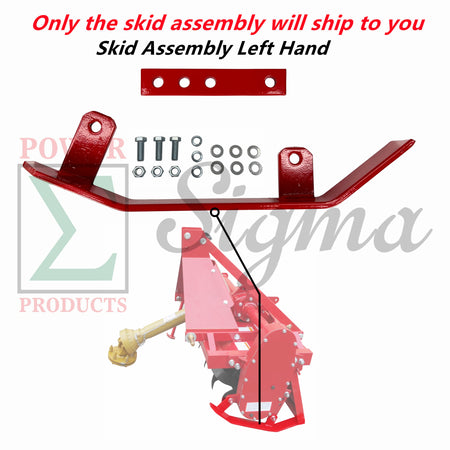 Right & Left Hand Skid Shoe Kit Replaces King Kutter 505057 505050 for Rural King Country Way Sigma 4FT 48” 5FT 60” 6FT 72” 7FT 84” Rotary Tiller For ASC Rotary Tiller 77709 77710 77711 image 4