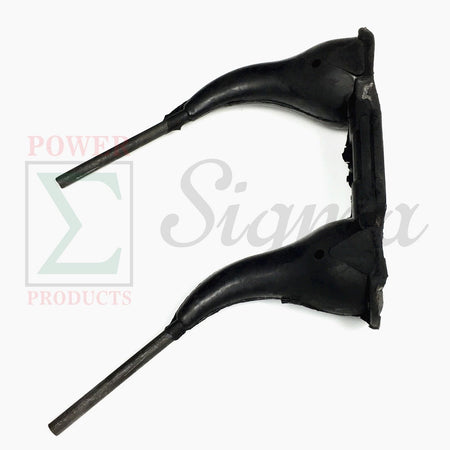 100 Pack Heavy Duty Wheel Rake Teeth Rubber Mounted Double Tooth for Circle C Darf Farmhand H&S Morrill New Idea Pequea Replace John Deere 2117RH, 491478, 400341, 352052, 92117RLR (100) image 2