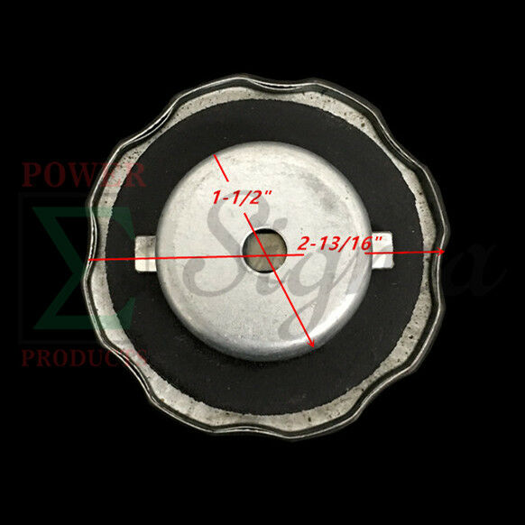 Chrome Fuel Tank Cap For 4HP 5.5HP 6.5HP Honda GX120 GX140 GX160 GX200 Engine image 4