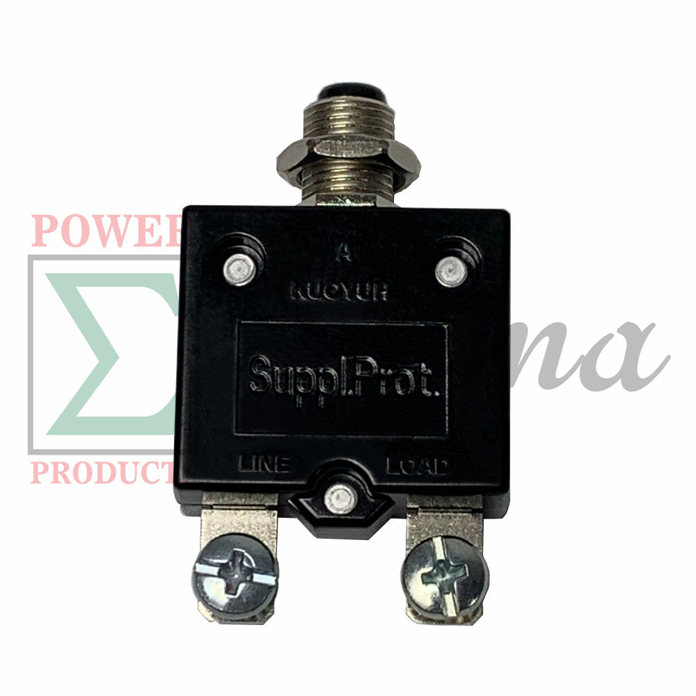 NEW 50A Amp Push Button Thermal Circuit Breaker 32VDC 125-250VAC 50A 50-60Hz For Generator image 2