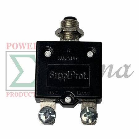 NEW 50A Amp Push Button Thermal Circuit Breaker 32VDC 125-250VAC 50A 50-60Hz For Generator image 2