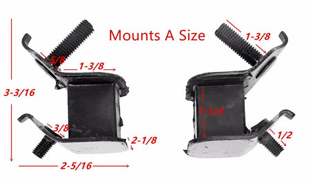 4 Same Large Thick Anti Vibration Rubber Mounts Replaces 11HP 13HP 389CC 420CC Gas Generator Replaces Harbor Freight Predator 7000/8750W 7250/9000 Watts Generator image 1