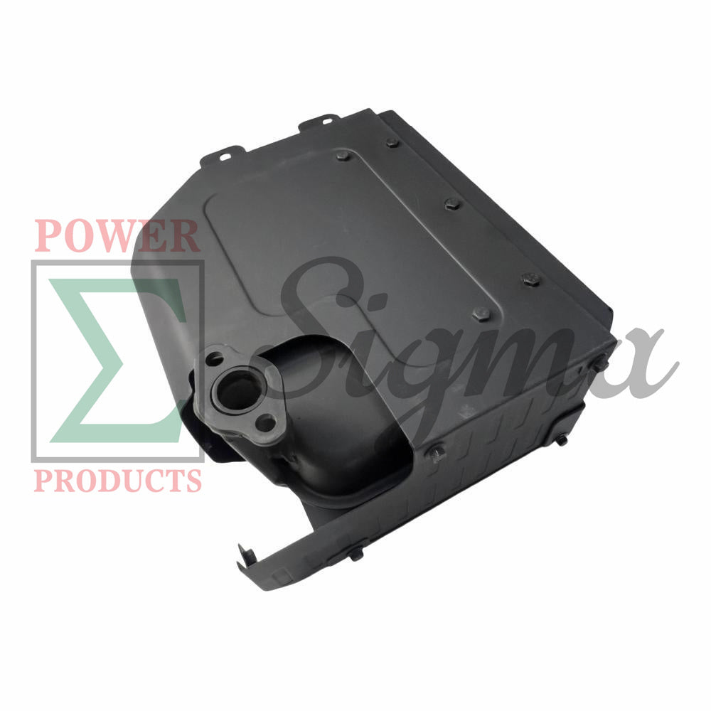 Muffler Assembly with Exhaust Pipe, Gasket and Bolts Compatible Replacement for PREDATOR Open Frame Inverter Generators 8750W Surge / 7000W Running (SKU# 71340, 59190) image 2